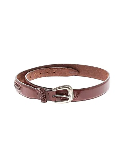 Pre-owned G.h. Bass & Co. Leather Belt In Brown