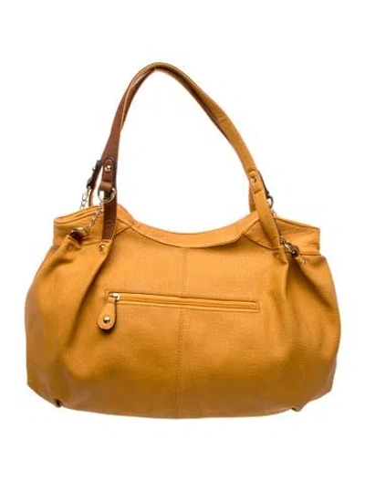 Pre-owned G.h. Bass & Co. Leather Hobo In Brown