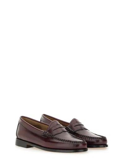 G.h. Bass & Co. Loafer In Bordeaux