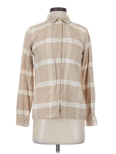 Pre-owned G.h. Bass & Co. Long Sleeve Button Down Shirt In Brown