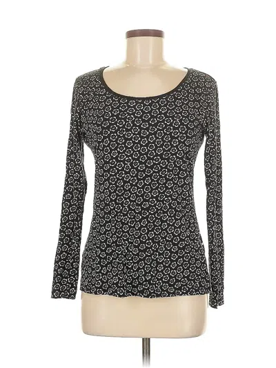 Pre-owned G.h. Bass & Co. Long Sleeve T-shirt In Black