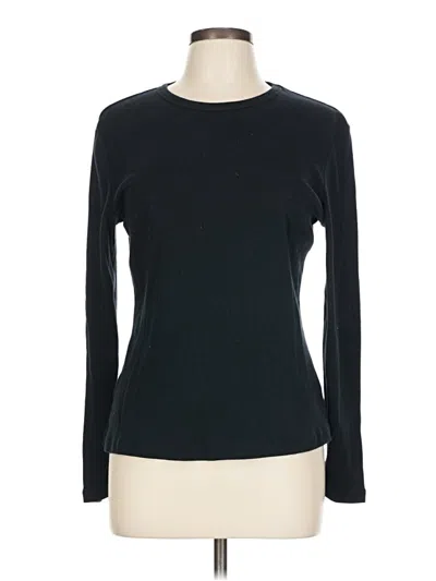 Pre-owned G.h. Bass & Co. Long Sleeve T-shirt In Black