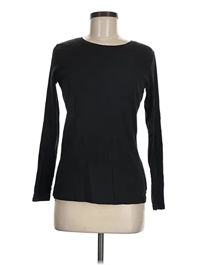 Pre-owned G.h. Bass & Co. Long Sleeve T-shirt In Black