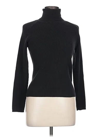 Pre-owned G.h. Bass & Co. Long Sleeve Turtleneck In Black