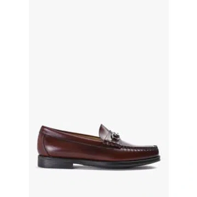 G.h. Bass & Co Mens Easy Weejun Lincoln Moc Loafers In Wine In Brown