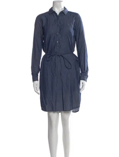 Pre-owned G.h. Bass & Co. Mini Dress W/ Tags In Blue