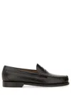 G.h. Bass & Co. Moccasin Weejuns Larson Penny In Black