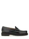 G.h. Bass & Co. Moccasin Weejuns Step Larson Penny In Black