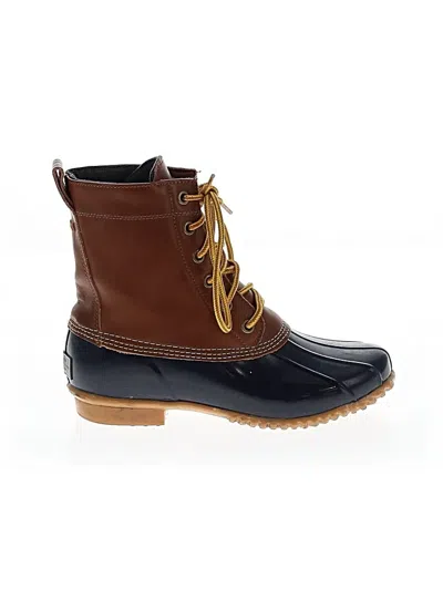 Pre-owned G.h. Bass & Co. Rain Boots In Brown