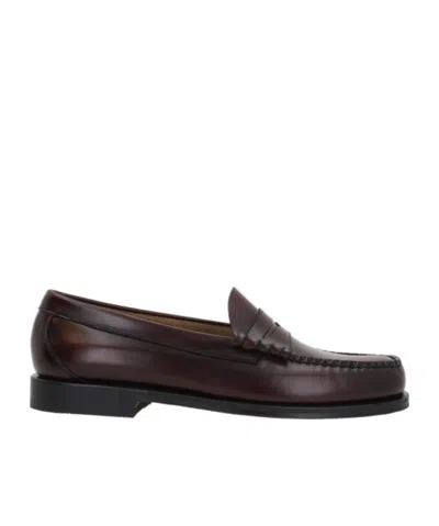 G.h. Bass & Co. Round-toe Loafers In Black