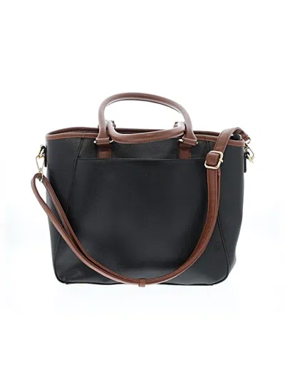 Pre-owned G.h. Bass & Co. Satchel In Black