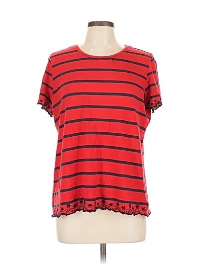 Pre-owned G.h. Bass & Co. Short Sleeve T-shirt In Red