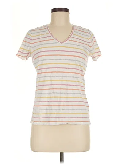 Pre-owned G.h. Bass & Co. Short Sleeve T-shirt In Ivory