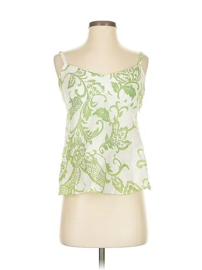 Pre-owned G.h. Bass & Co. Sleeveless Blouse In Green