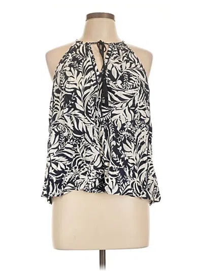Pre-owned G.h. Bass & Co. Sleeveless Blouse In Ivory