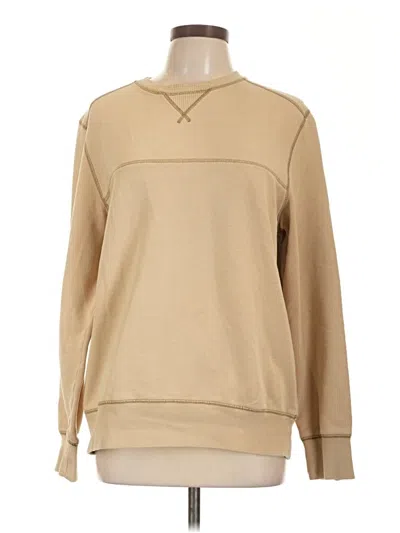 Pre-owned G.h. Bass & Co. Sweatshirt In Tan