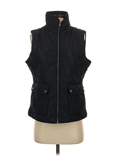Pre-owned G.h. Bass & Co. Vest In Black
