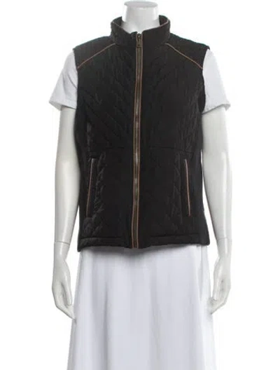 Pre-owned G.h. Bass & Co. Vest In Black