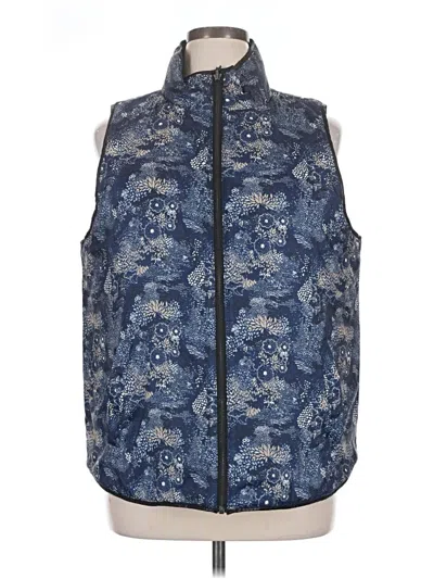 Pre-owned G.h. Bass & Co. Vest In Blue