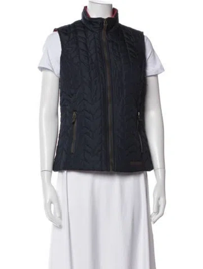 Pre-owned G.h. Bass & Co. Vest In Blue