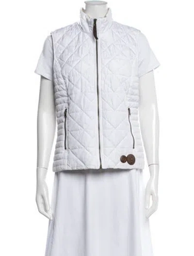 Pre-owned G.h. Bass & Co. Vest In White