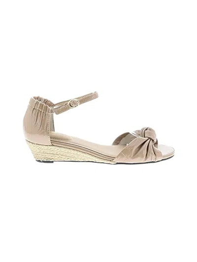 Pre-owned G.h. Bass & Co. Wedges In Tan