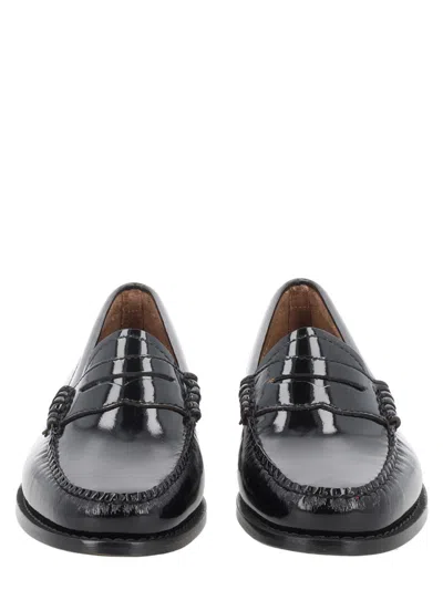 G.h. Bass & Co. Weejun Penny Loafers In Black