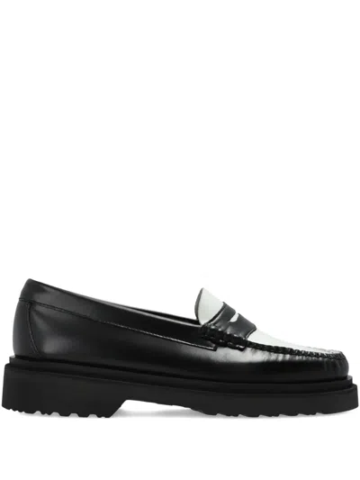 G.h. Bass & Co. Weejuns 90s Penny Loafers In Black