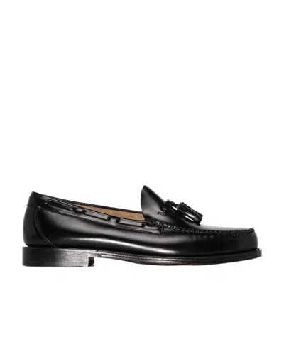 G.h. Bass & Co. Weejuns Larkin Tassel Loafers In Black