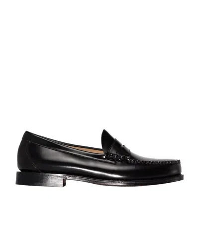 G.h. Bass & Co Weejuns Larson Penny Loafers In Black