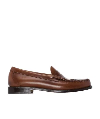 G.h. Bass & Co Weejuns Larson Penny Loafers In Brown