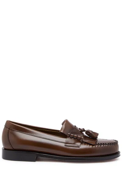 G.h. Bass & Co G.h Bass & Co Weejuns Layton Ii Leather Loafers In Brown