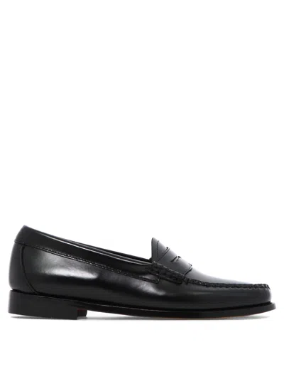 G.h. Bass & Co. "weejuns Penny" Loafers In Black