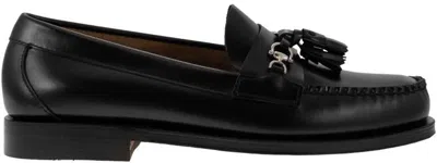 G.h. Bass & Co. Men's Weejun - Leather Moccasins With Tassels Loafer In Black