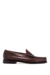 G.h. Bass & Co. Weejuns Larson Penny Loafers In Marrone