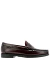 G.h. Bass & Co. Slip-on Penny Loafers In Black