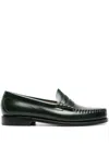 G.h. Bass & Co. Green Larson Penny Loafers In Green