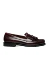 G.h. Bass & Co. Weejuns Layton Kiltie Loafers In Black