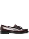 G.h. Bass & Co. Weejuns Layton Kiltie Loafers In Brown