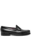 G.h. Bass & Co. Weejuns Penny Loafers In Black