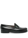 G.h. Bass & Co. Weejuns Penny Loafers In Black