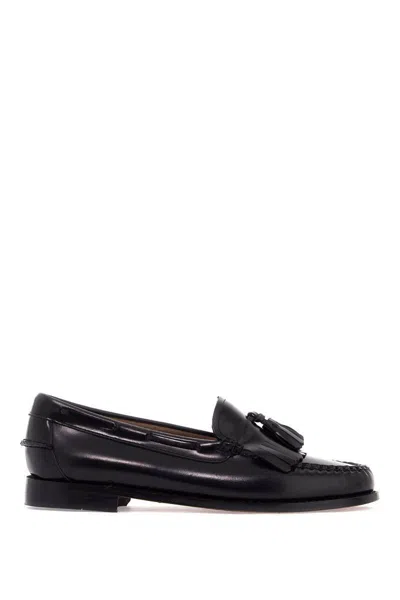 Gh Bass Esther Kiltie Weejuns Loafers In Black