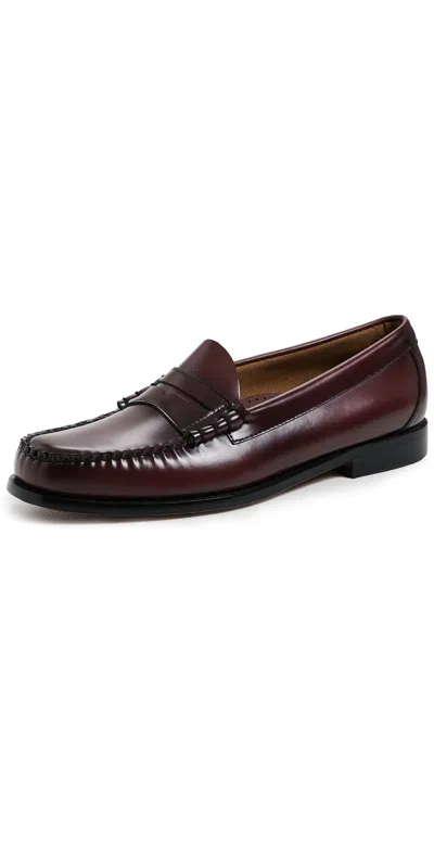 Gh Bass G. H. Bass Larson Weejuns Loafers Wine In Multi