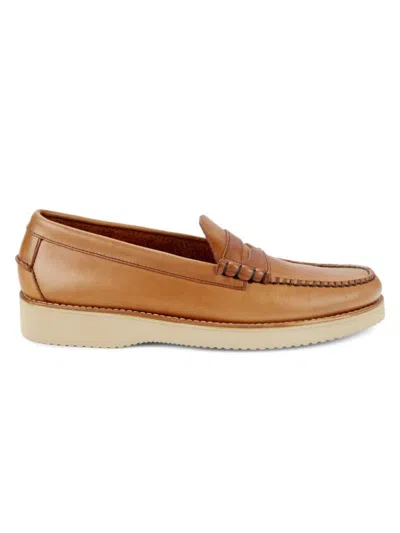 Gh Bass G. H. Bass Men's Clayton Leather Penny Loafers In Tan