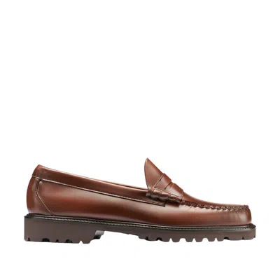Gh Bass G. H. Bass Men's Larson Lug Weejun In Whiskey In Brown