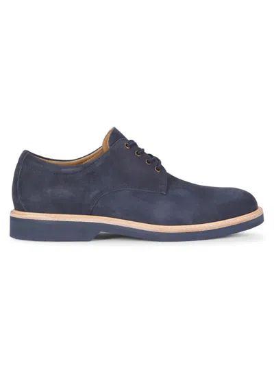 Gh Bass G. H. Bass Men's Pasadena Leather Derbys In Blue