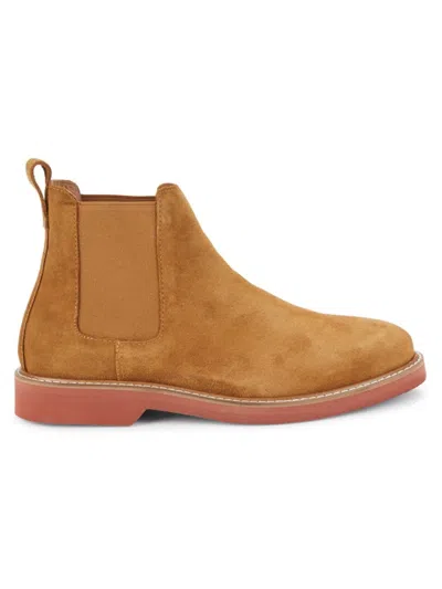 Gh Bass G. H. Bass Men's Suede Chelsea Boots In Tan
