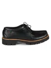 Gh Bass G. H. Bass Men's Wallace Low Top Leather & Suede Shoes In Black