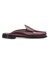 Gh Bass G. H. Bass Men's Winston Mccasin Penny Mules In Burgundy