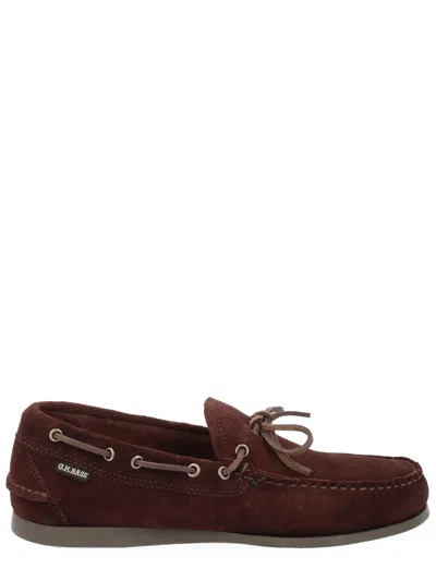 Gh Bass G. H. Bass Classic Leather Loafers For Men In Burgundy